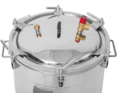 Автоматический автоклав "Консерватор Премиум" 46 л, с ЭБУ, с фальшдном